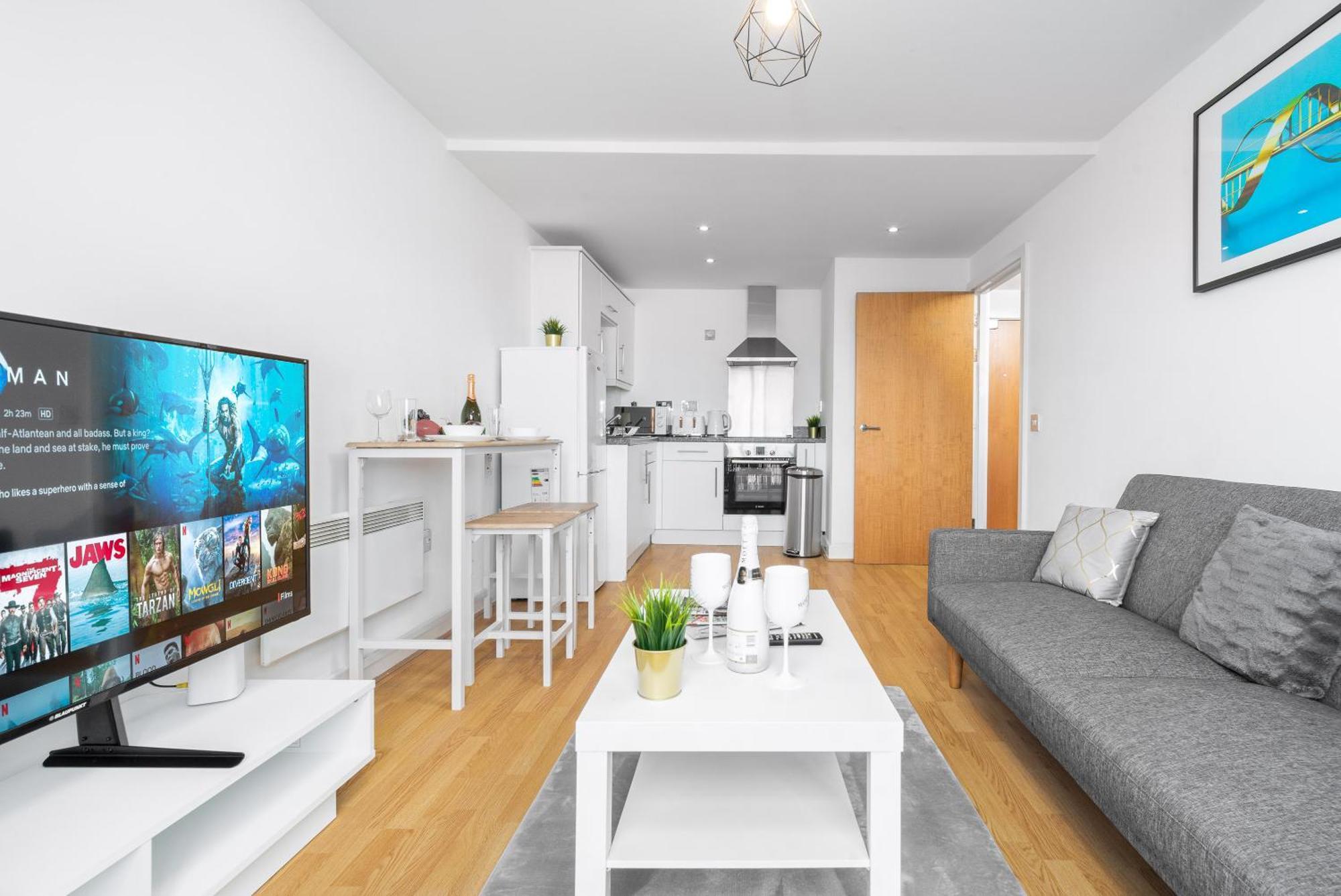 Centre - Juliette Balcony - Fast Wifi 19a Apartment Birmingham